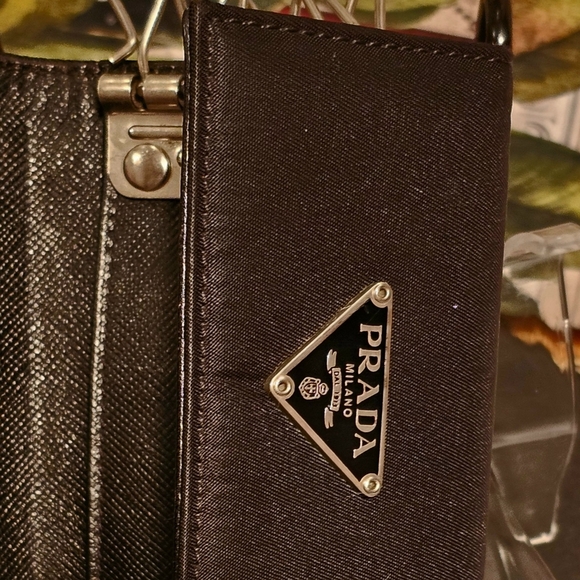 Prada Black Nylon Tessuto Keyholder/Wallet - Picture 8 of 12